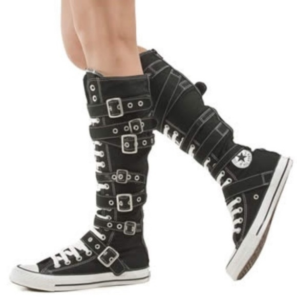 converse buckle shoes